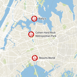 Three casinos are now in the process of being cleared to operate -- with $$ flowing to the MTA 's Operating Budget