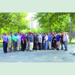 Veterans Committee members toured Ground Zero and remembered the sacrifices made on that day.