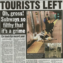 The New York Post put the story on Page 4 of Tuesday's Paper