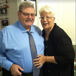  Bill Pelletier with his wife, Heidi