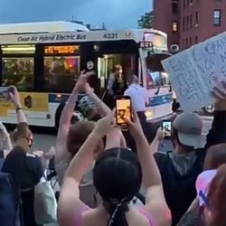 At Barclays Center, Our Bus Operator Refuses to Drive Arrestees to be Booked