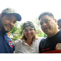 TAS Chair Willie Rivera and Vice Chair Armando Serrano were able to meet with San Juan Mayor Carmen Yulín Cruz to offer the union’s assistance and best wishes.